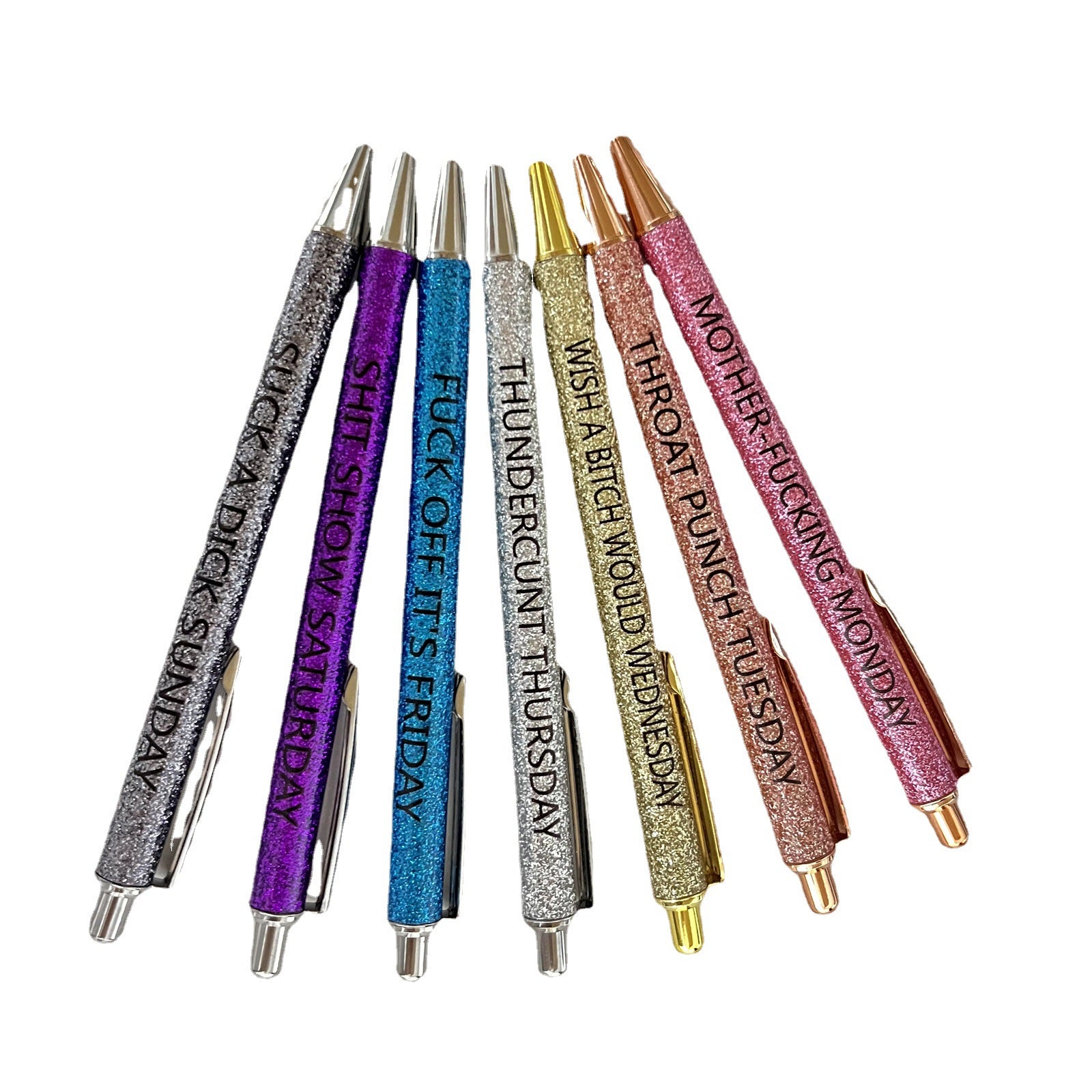 Wholesale Pens  of 7 Sets of Metal Ballpoint Pens